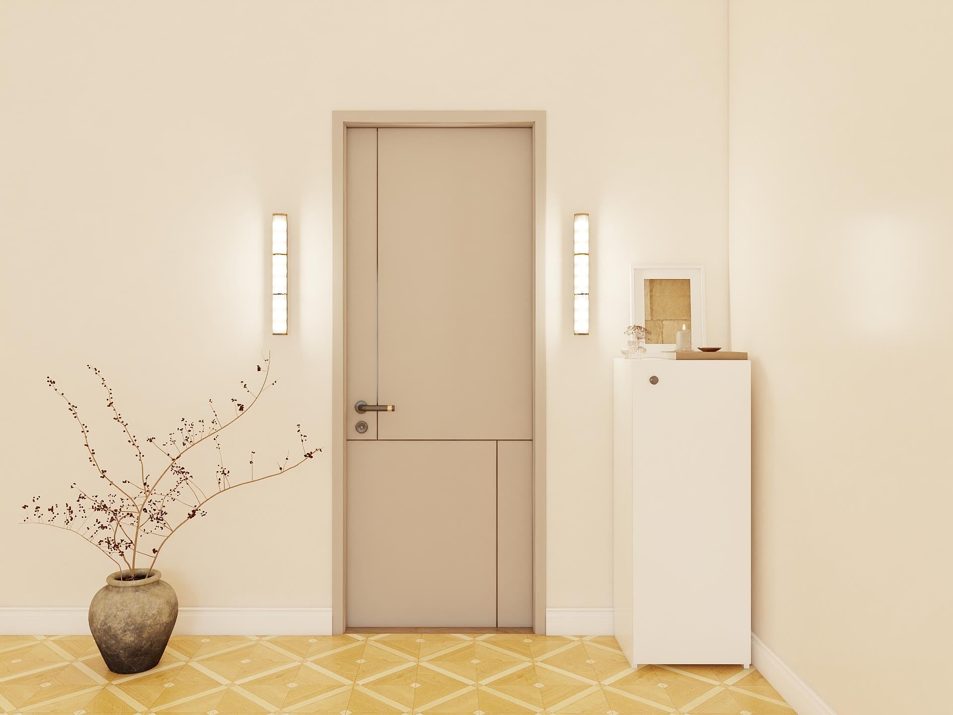 1 Kapaklı Çok Amaçlı Beyaz Renk Dolap