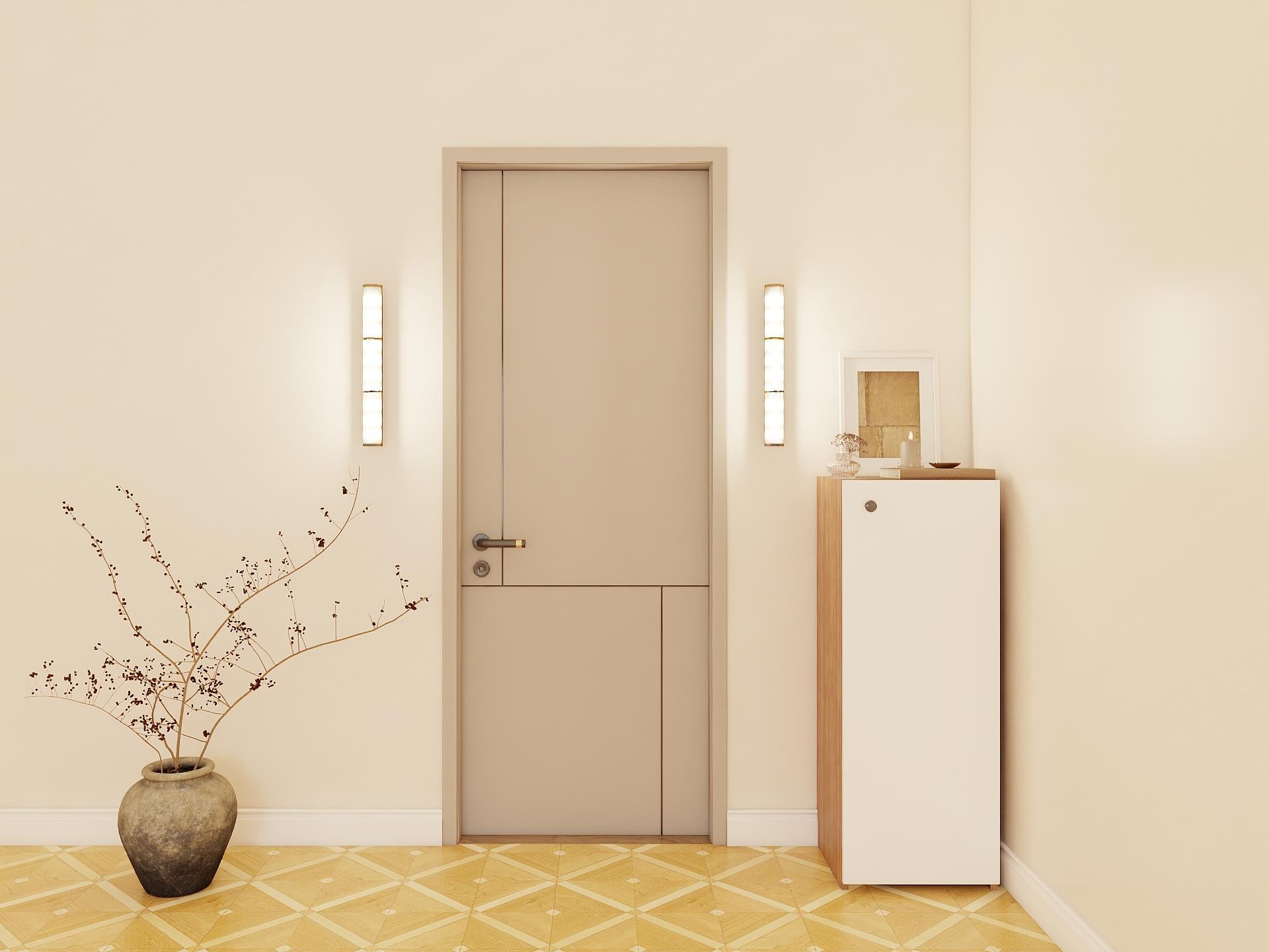 1 Kapaklı Çok Amaçlı Marbella Kiraz Renk Dolap