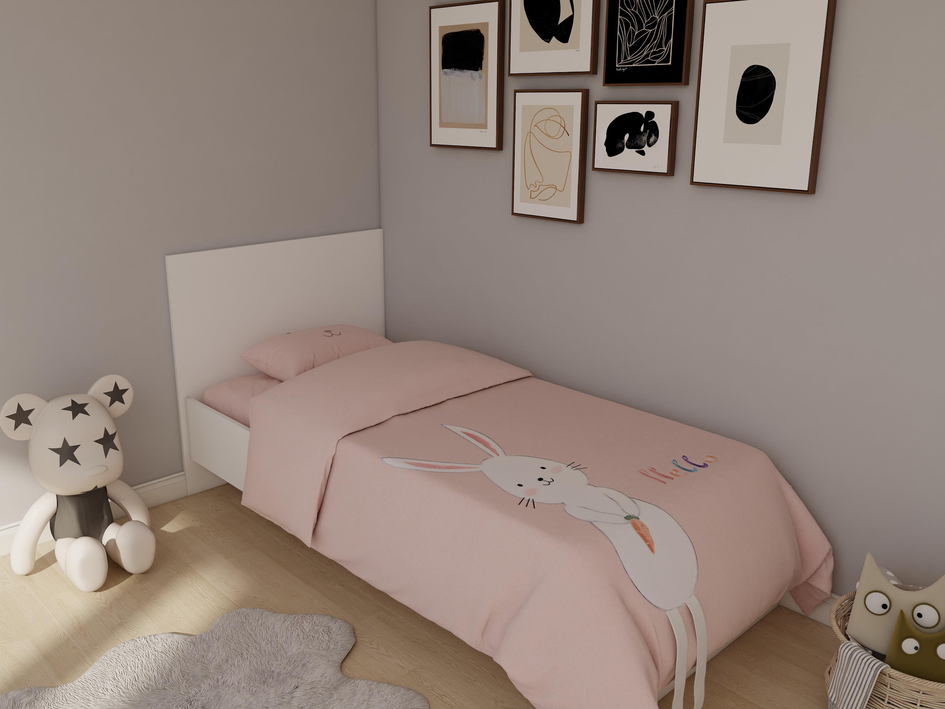 Letto Tek Kişilik Karyola Beyaz Renk