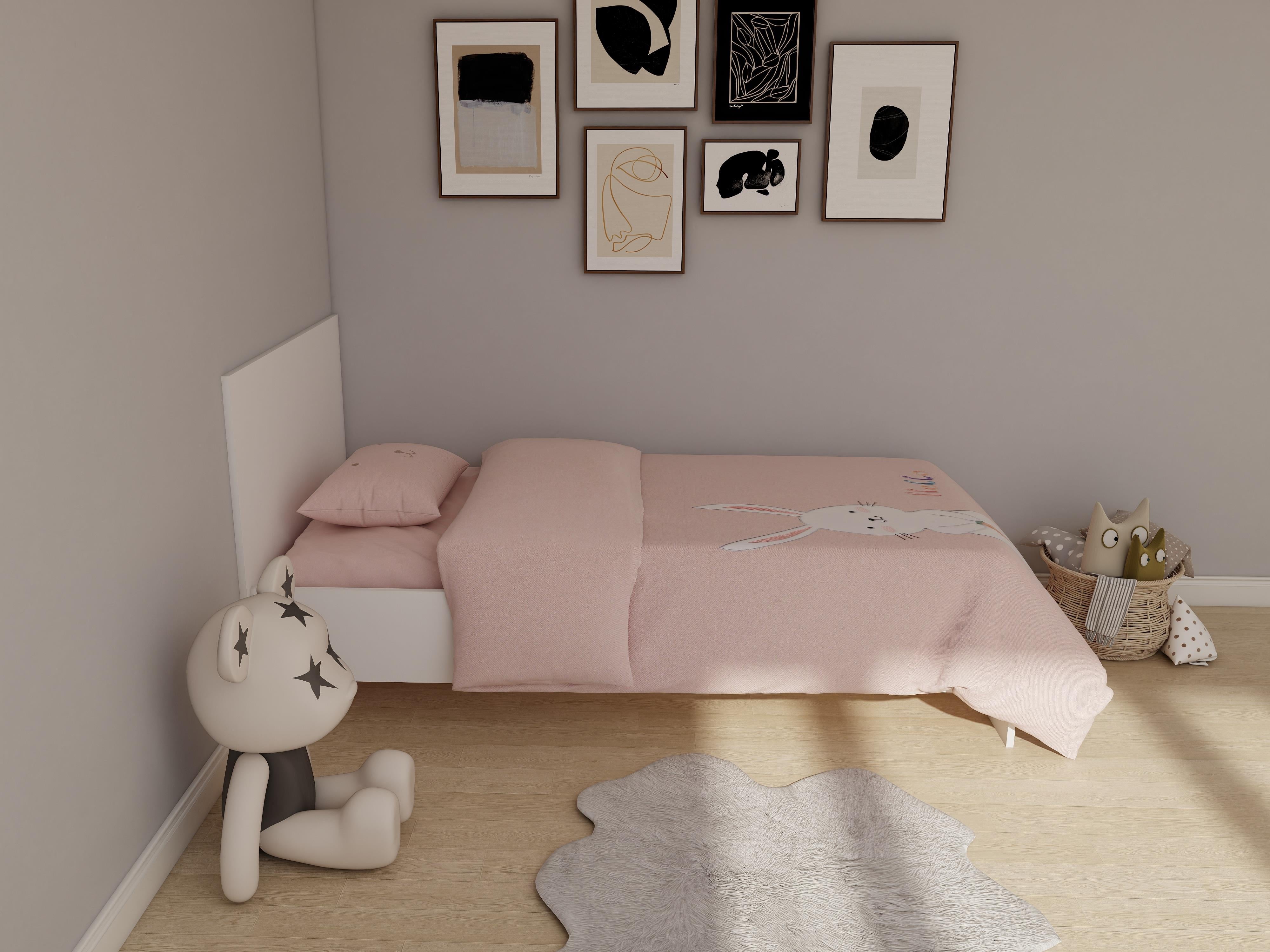 Letto Tek Kişilik Karyola Beyaz Renk