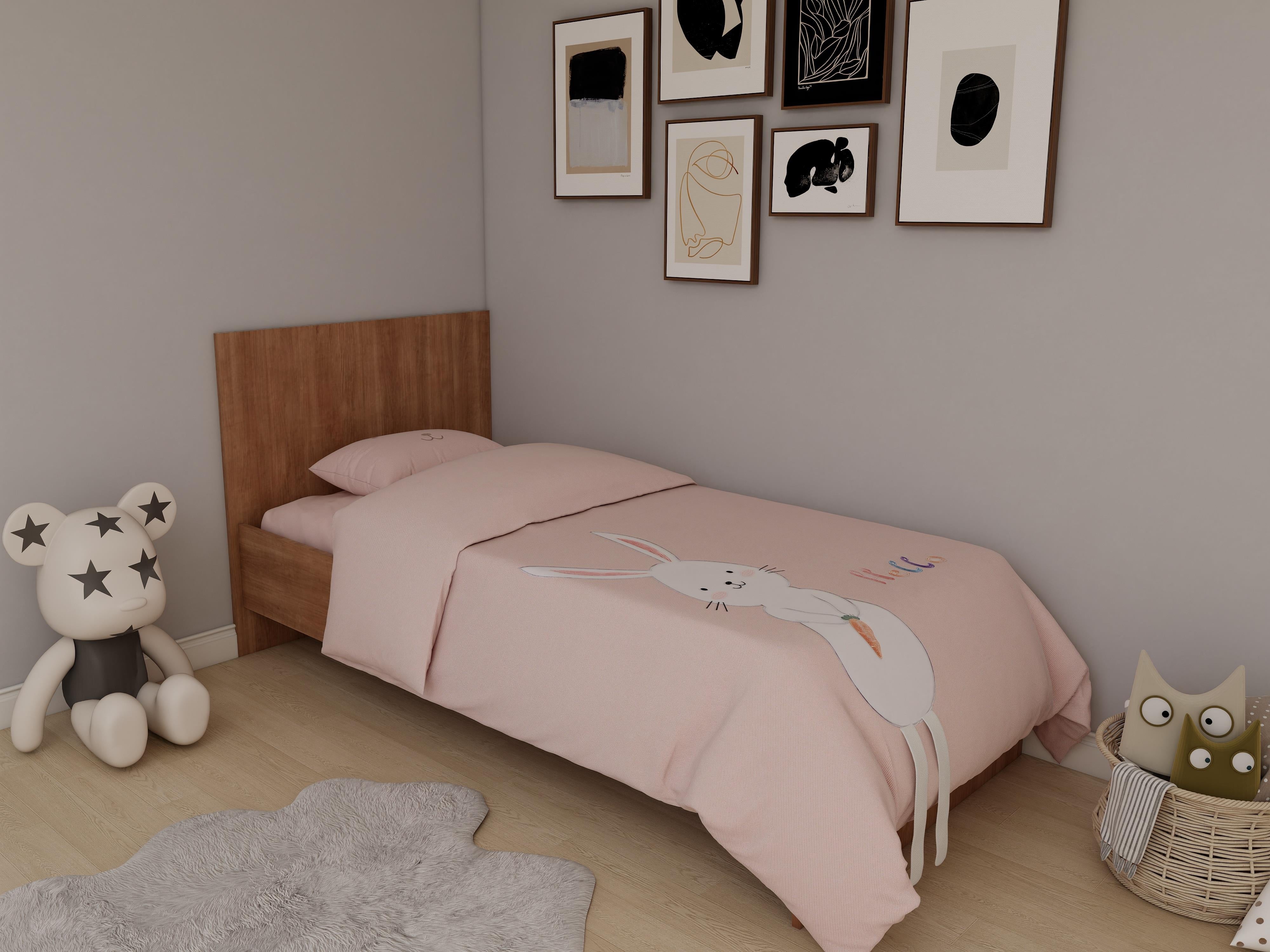 Letto Tek Kişilik Karyola Marbellakiraz Renk