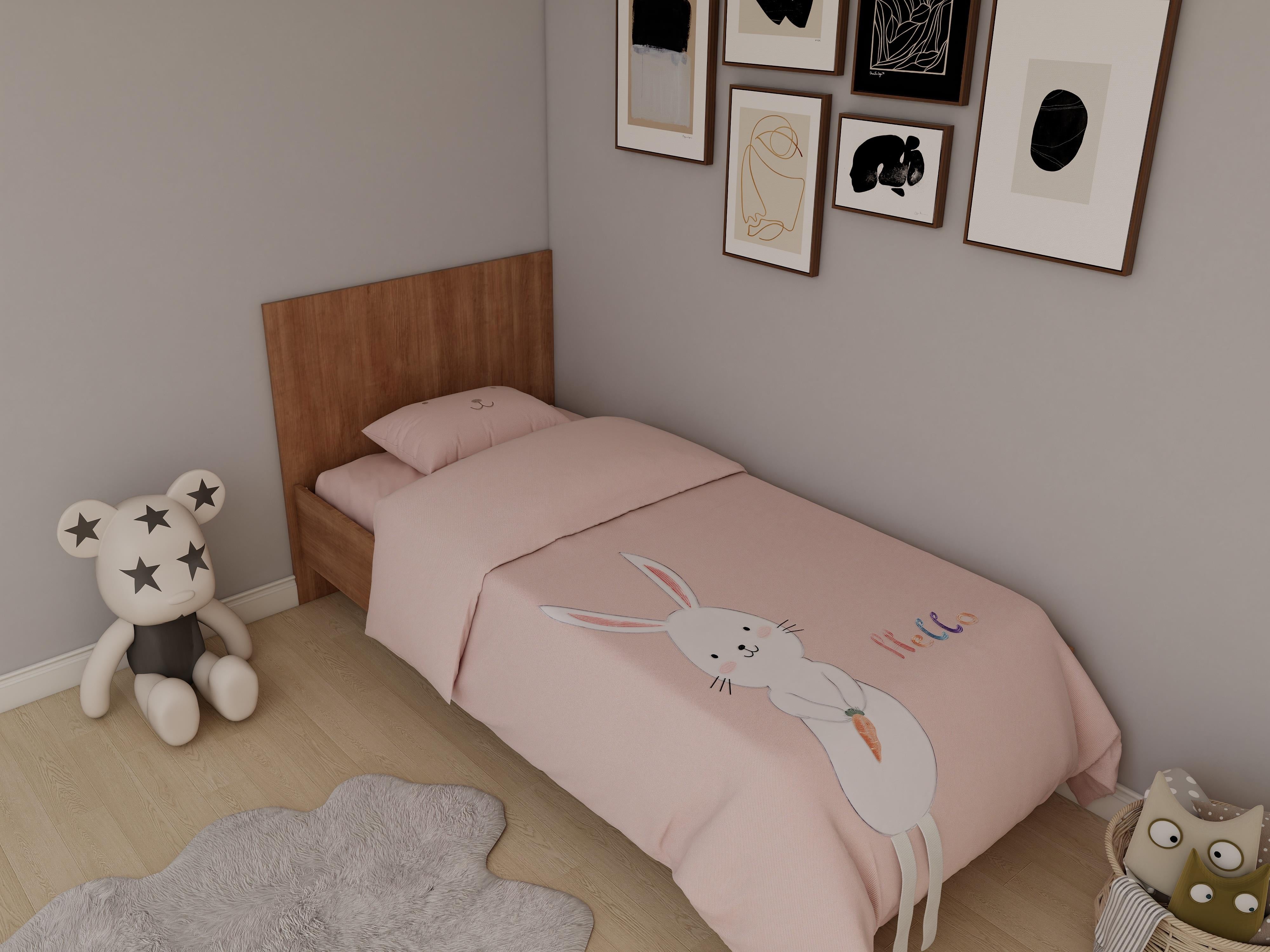 Letto Tek Kişilik Karyola Marbellakiraz Renk