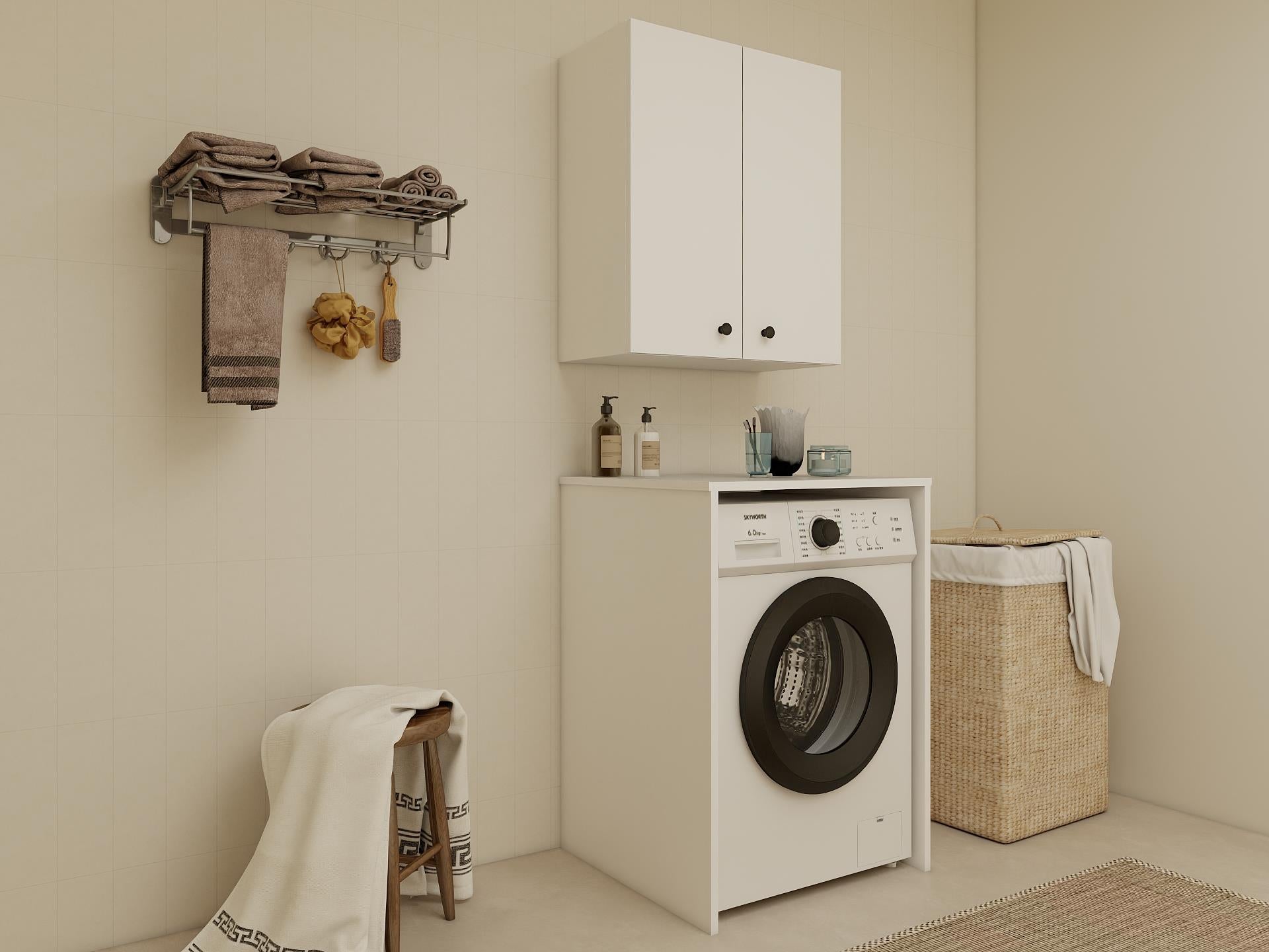 Çamaşır Makinası Dolabı Takımı