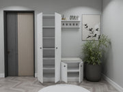Dara Beyaz Portmanto/Vestiyer