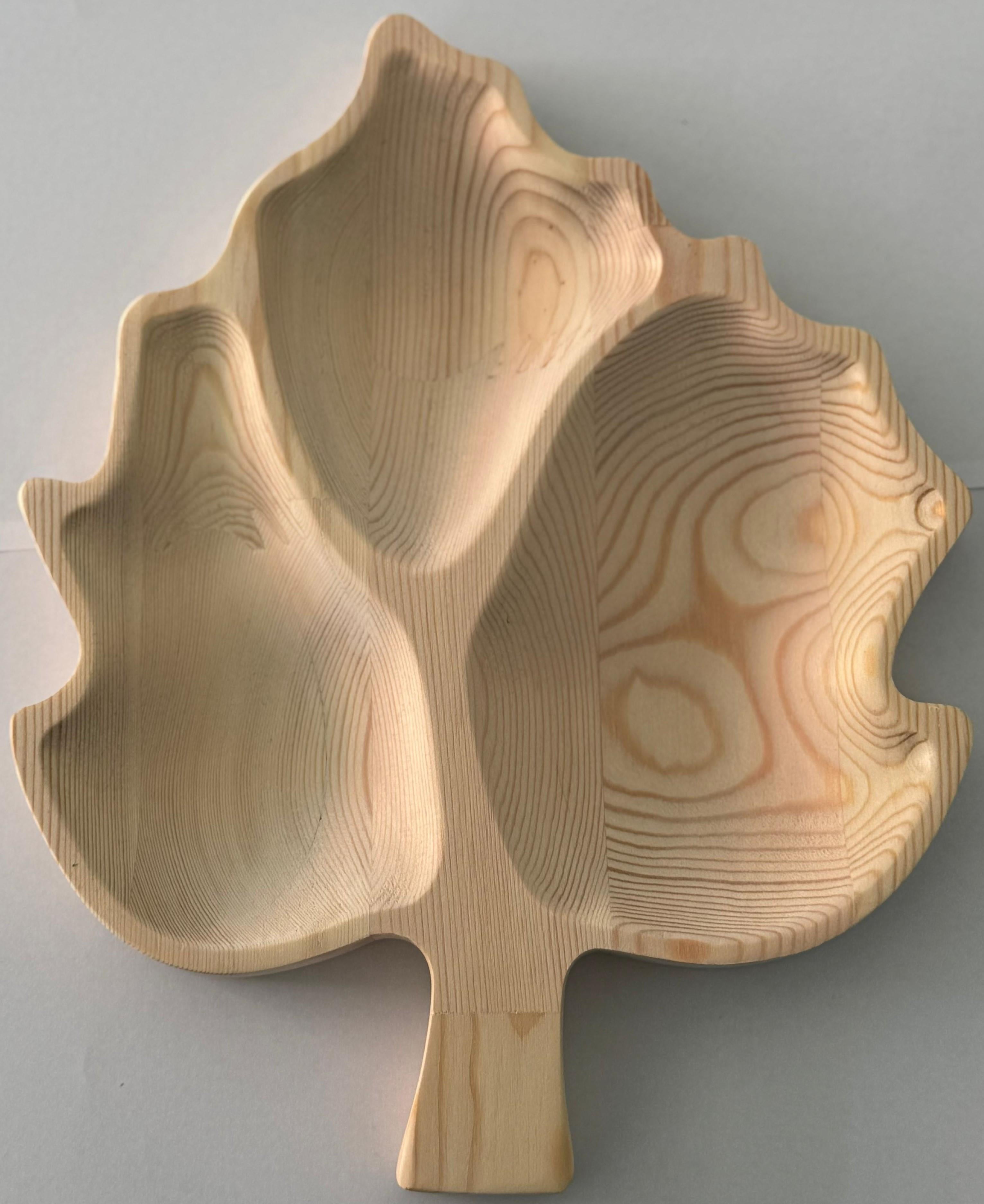 Ahşap Çam Sunum Çerez Tabağı