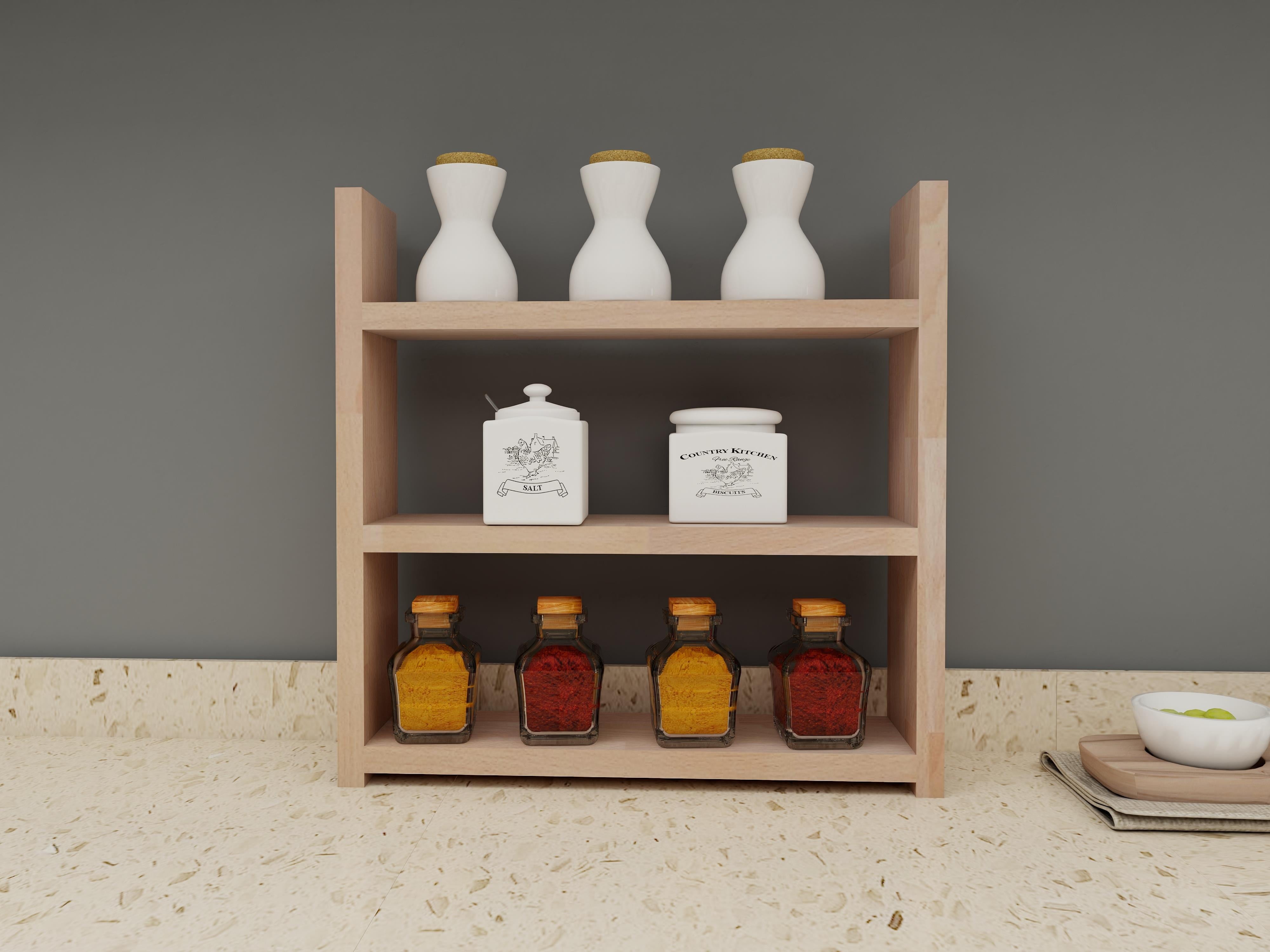 Killa Ahşap Baharatlık Standı