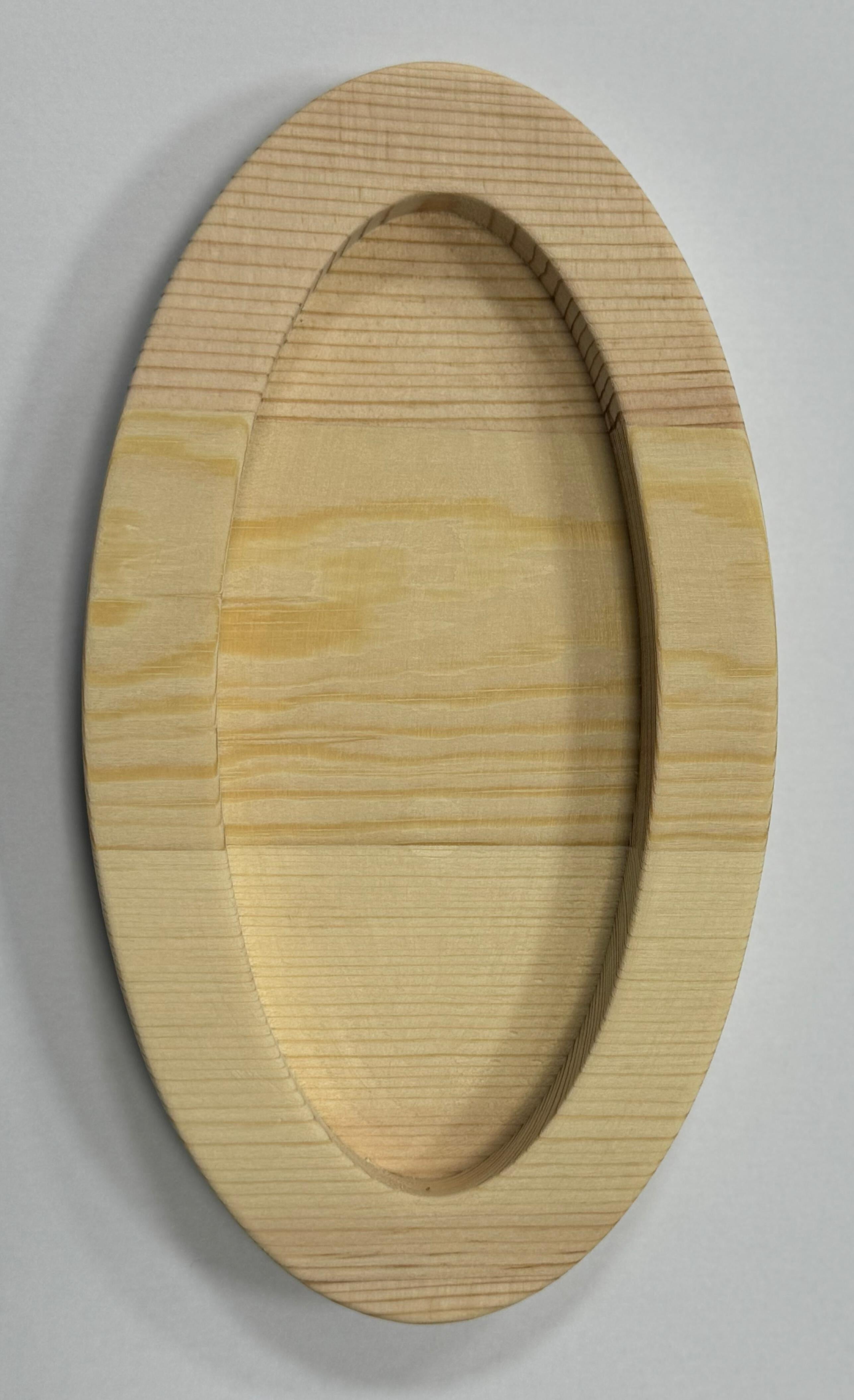 Ahşap Ladin Neva Sunum/Çerez Tabağı