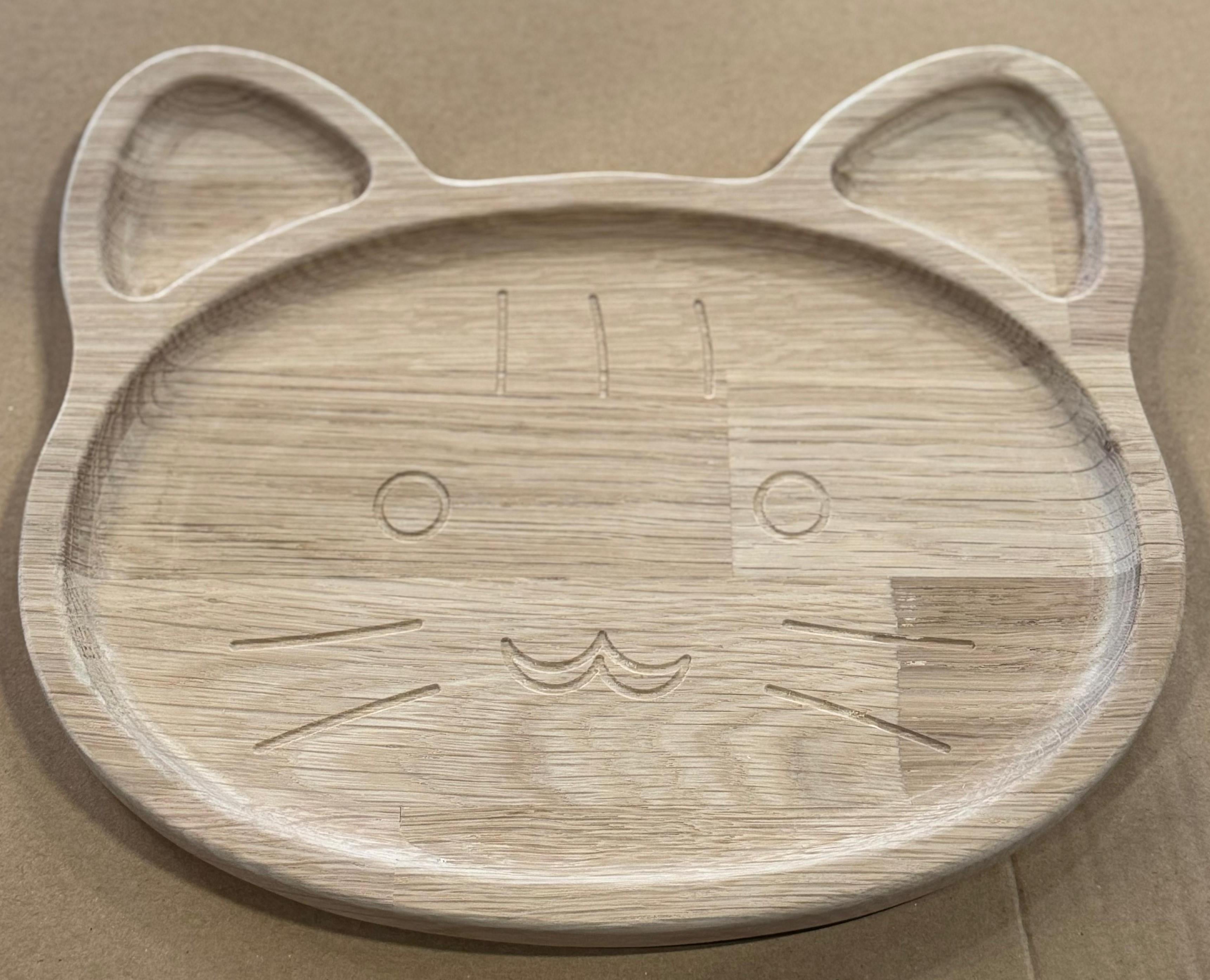 Öykü Ahşap Meşe Sunum/Çerez Tabağı