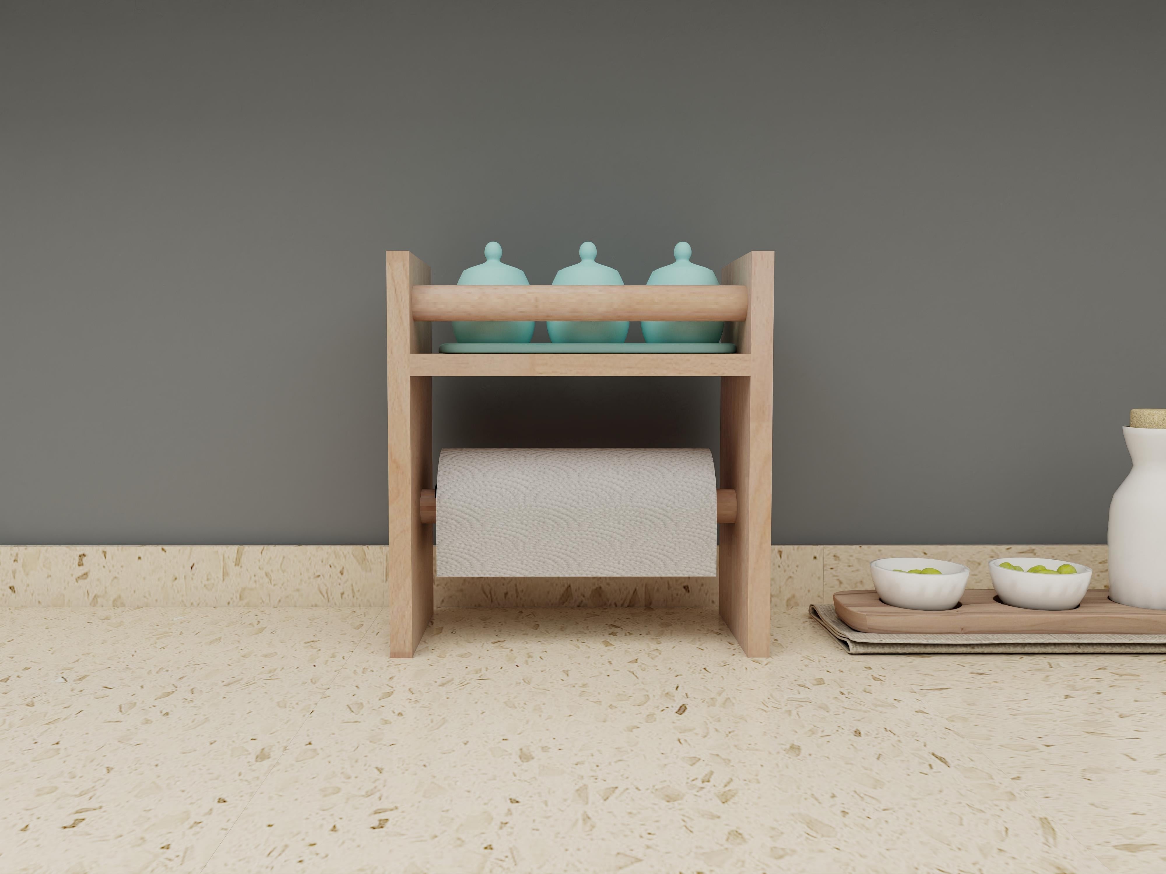 Perre Ahşap Mutfak Standı