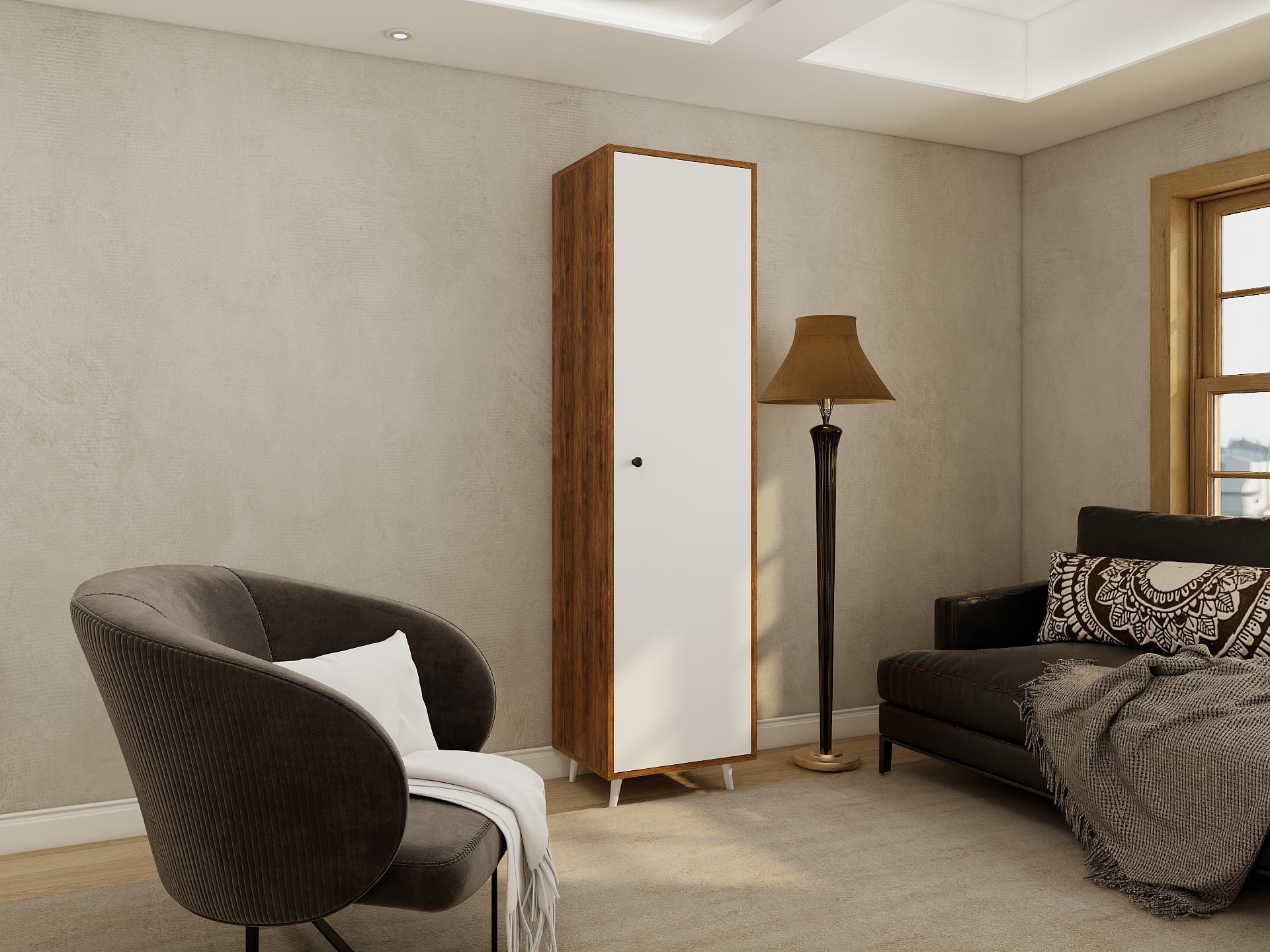 Harput Çok Amaçlı Tek kapaklı Dolap Amalfi-Byz