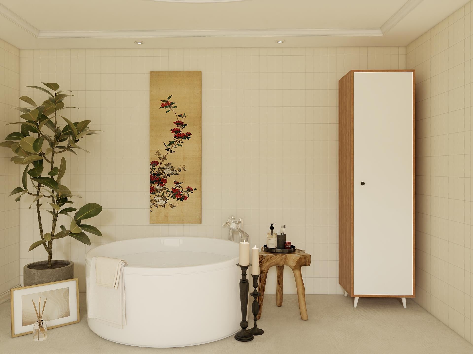 Harput Çok Amaçlı Tek kapaklı Dolap M.Kiraz-Byz