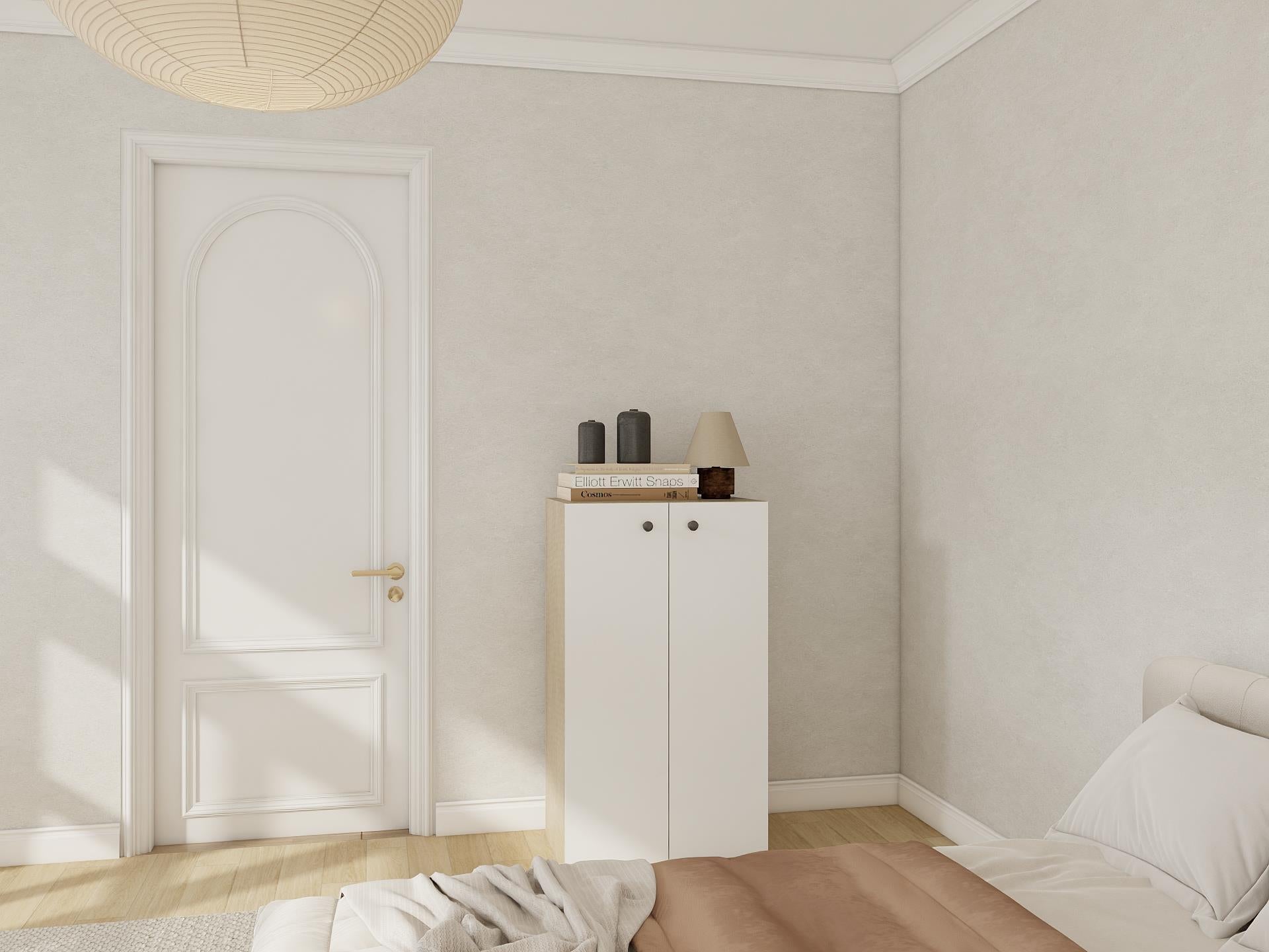 2 Kapaklı Çok Amaçlı Dolap Koton Vizon