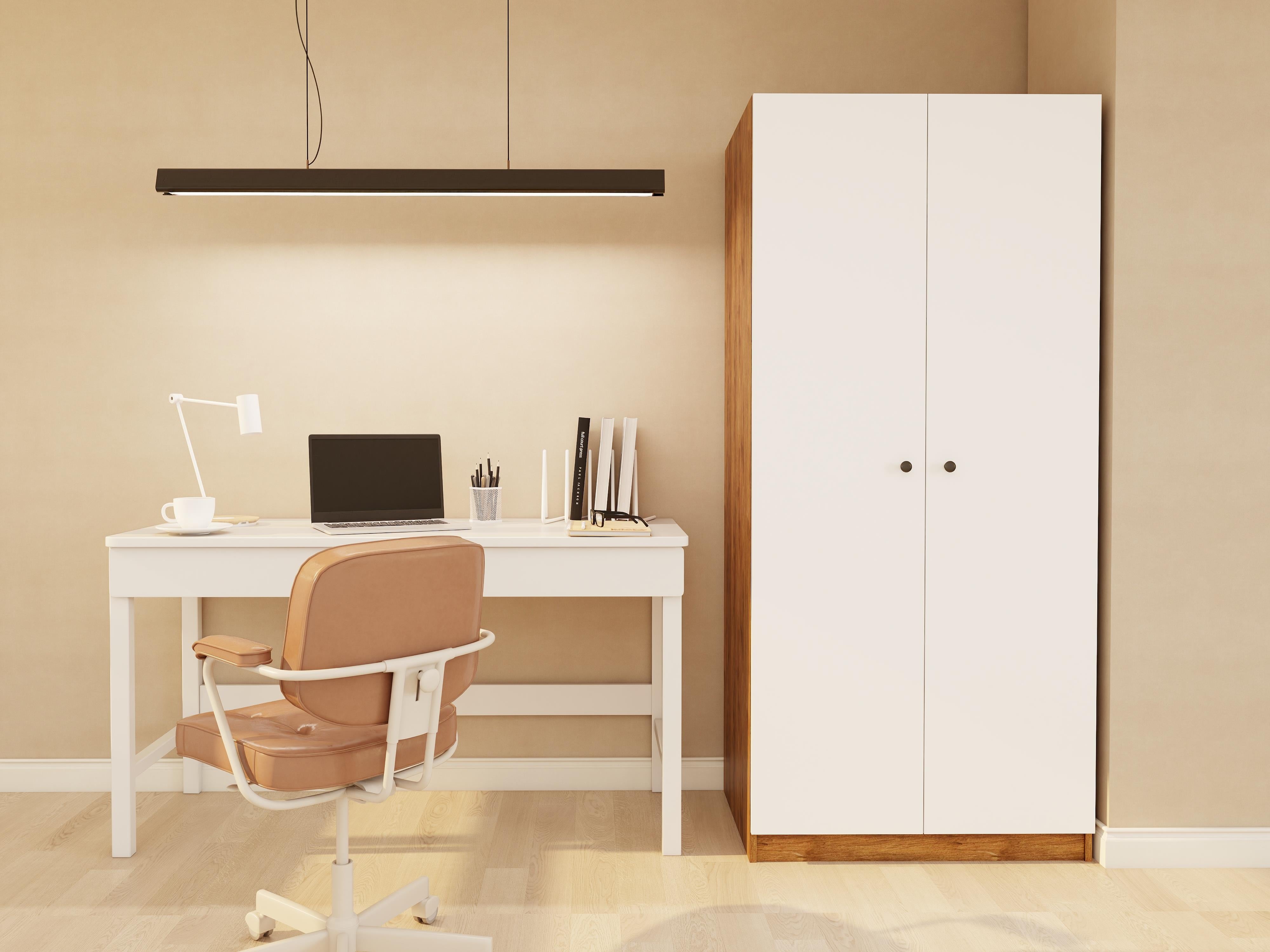 Fırtına 2 Kapaklı Gardırop Amalfi Rengi