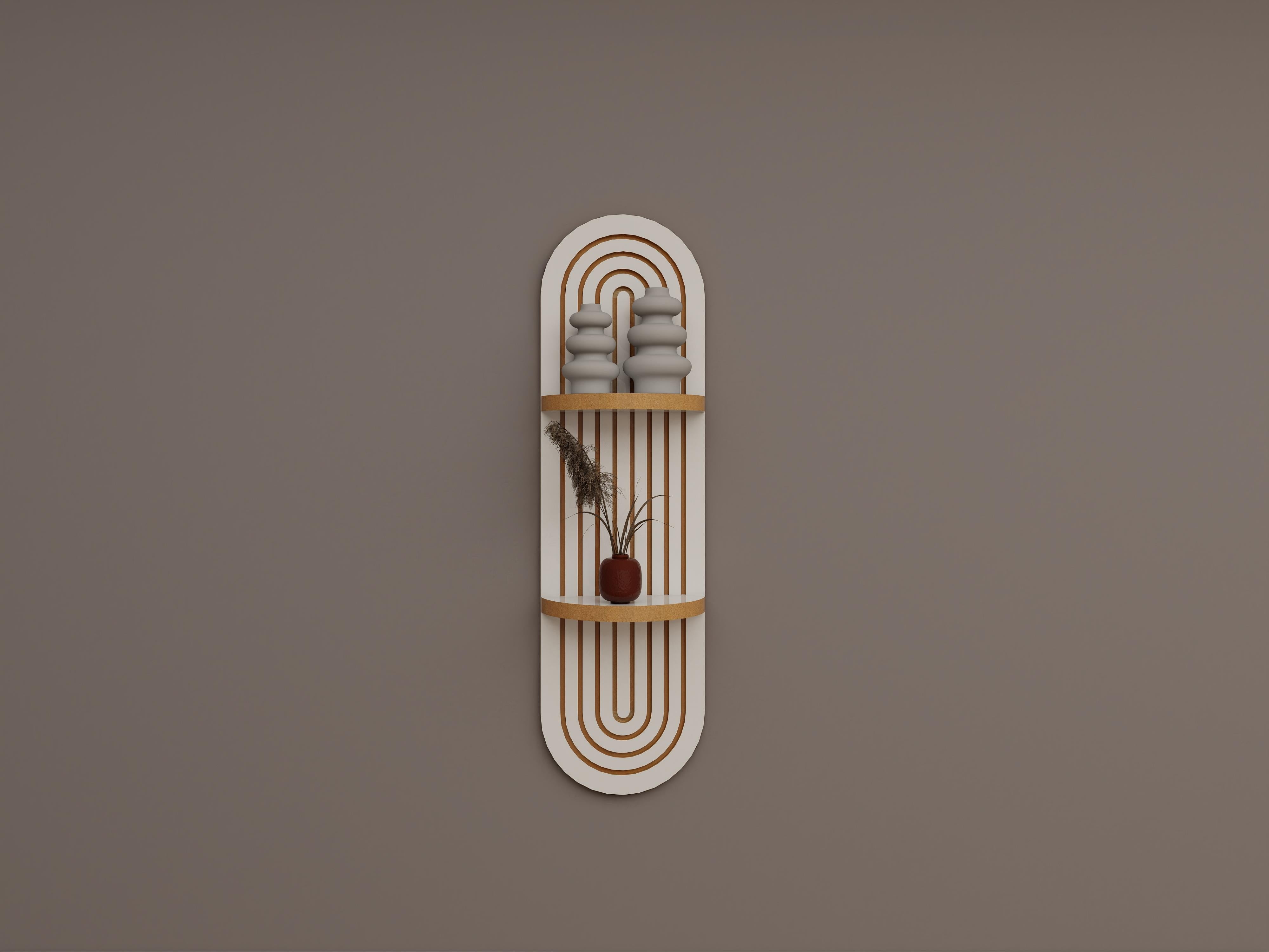 Rafino Dekoratif Raf / Beyaz