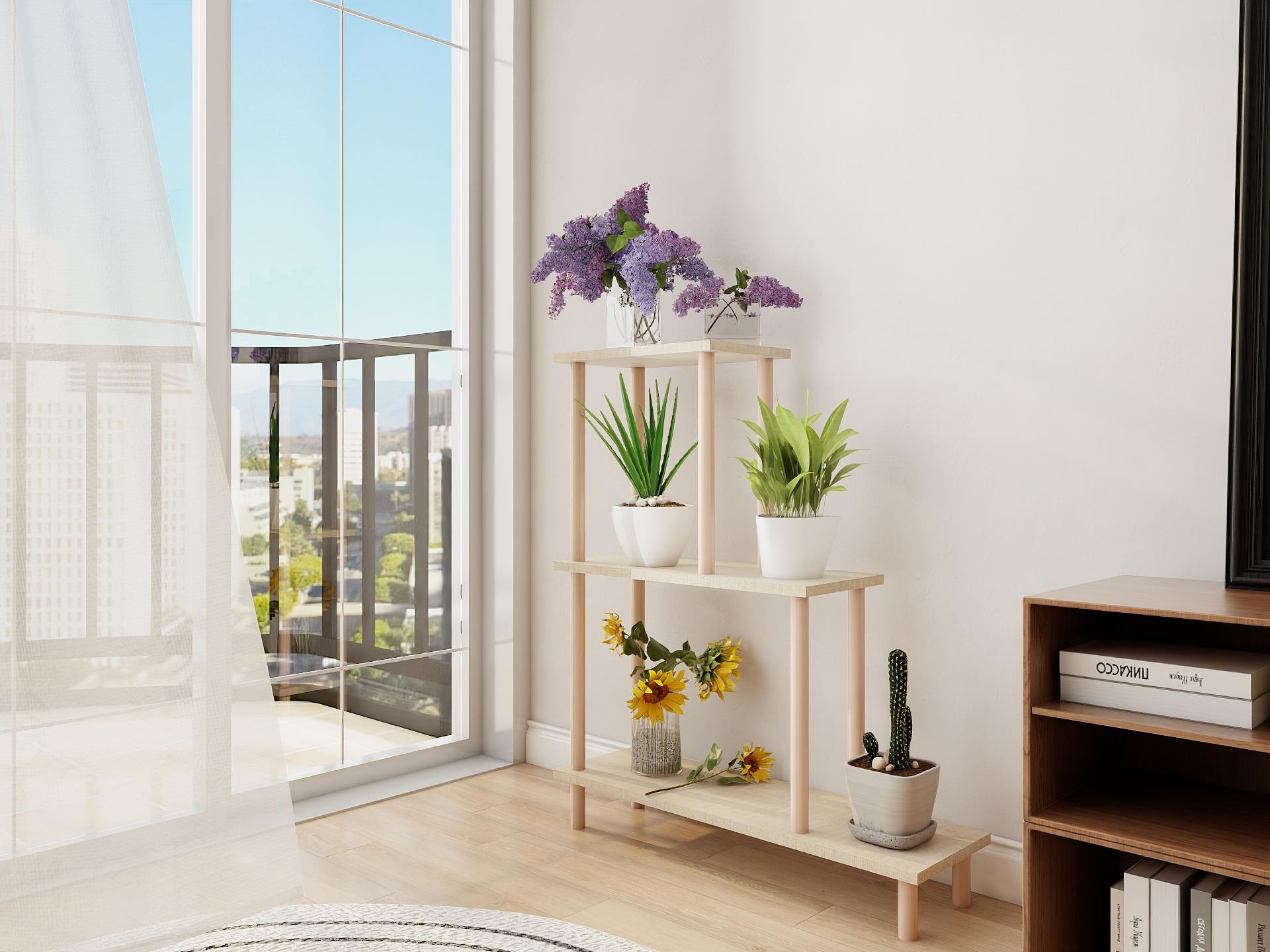 Yaren Çiçeklik Asklık-Saksılık Standı Kotonvizon