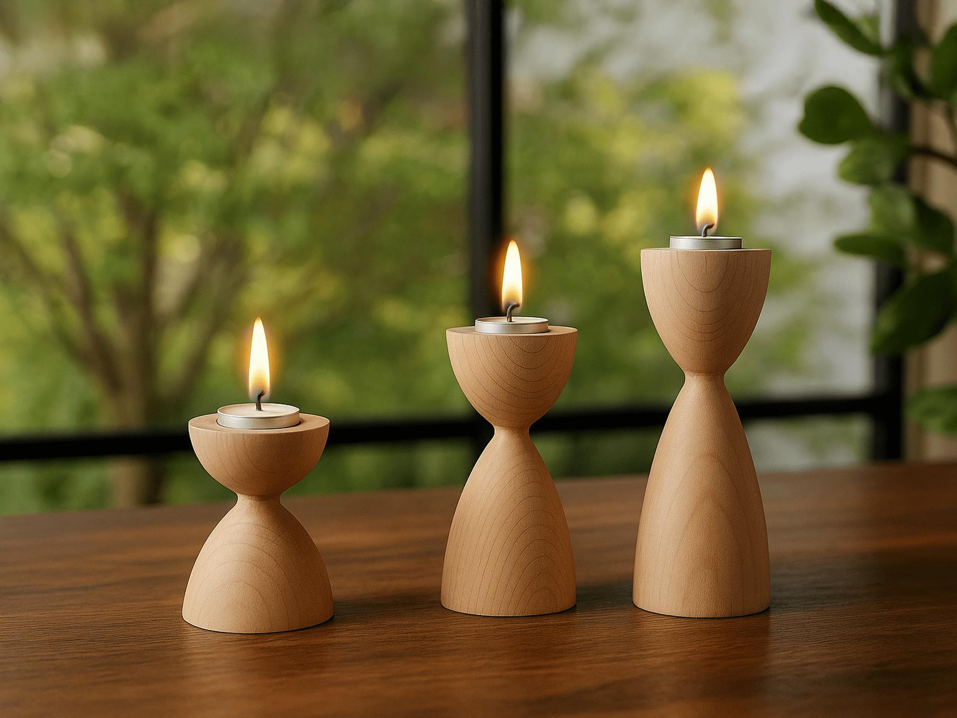 Mumluk -Şamdan Seti