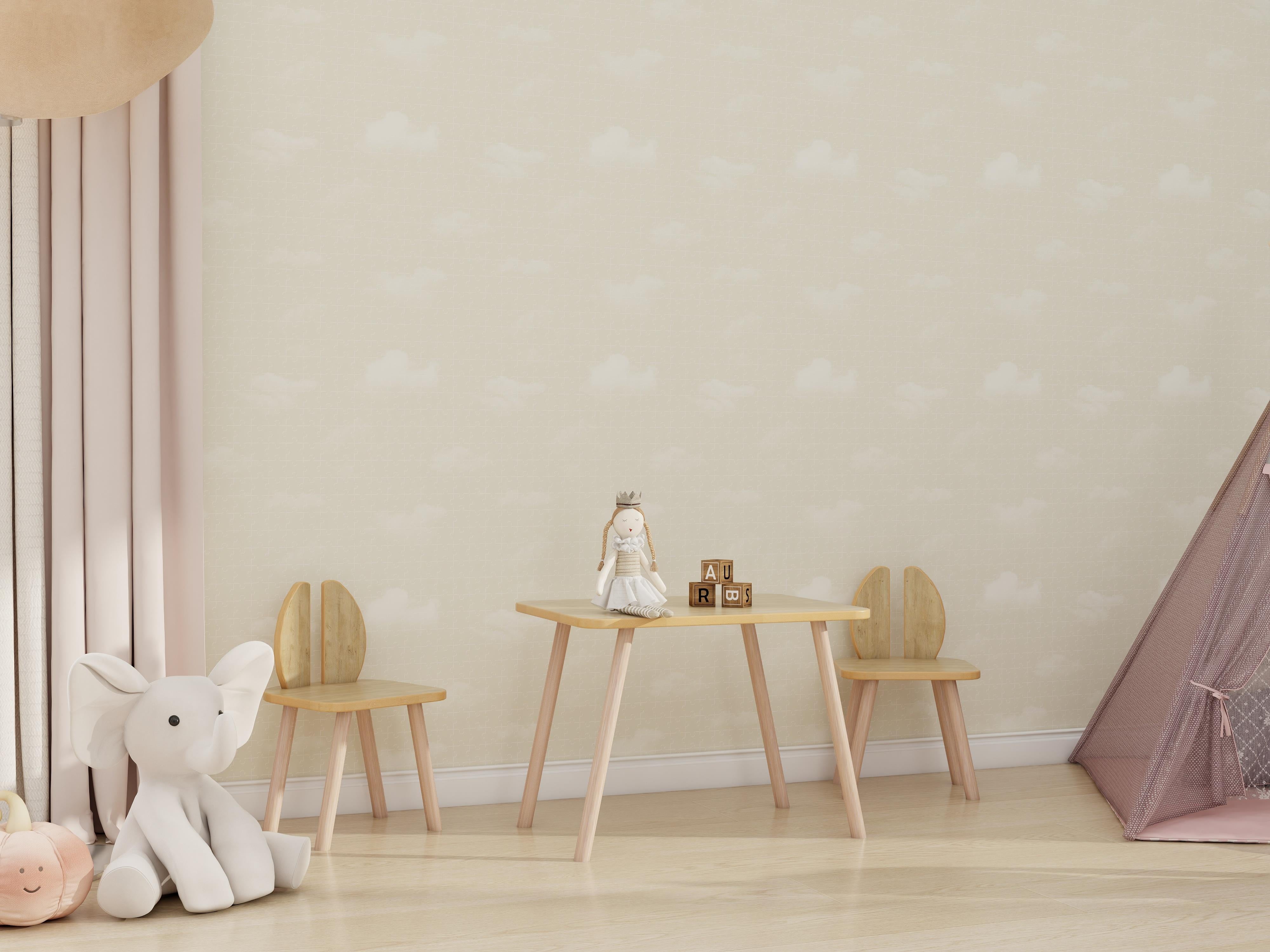 Rabito Çocuk Oyun ve Aktivite Masa Sandalye Takımı-Lefkas Meşe