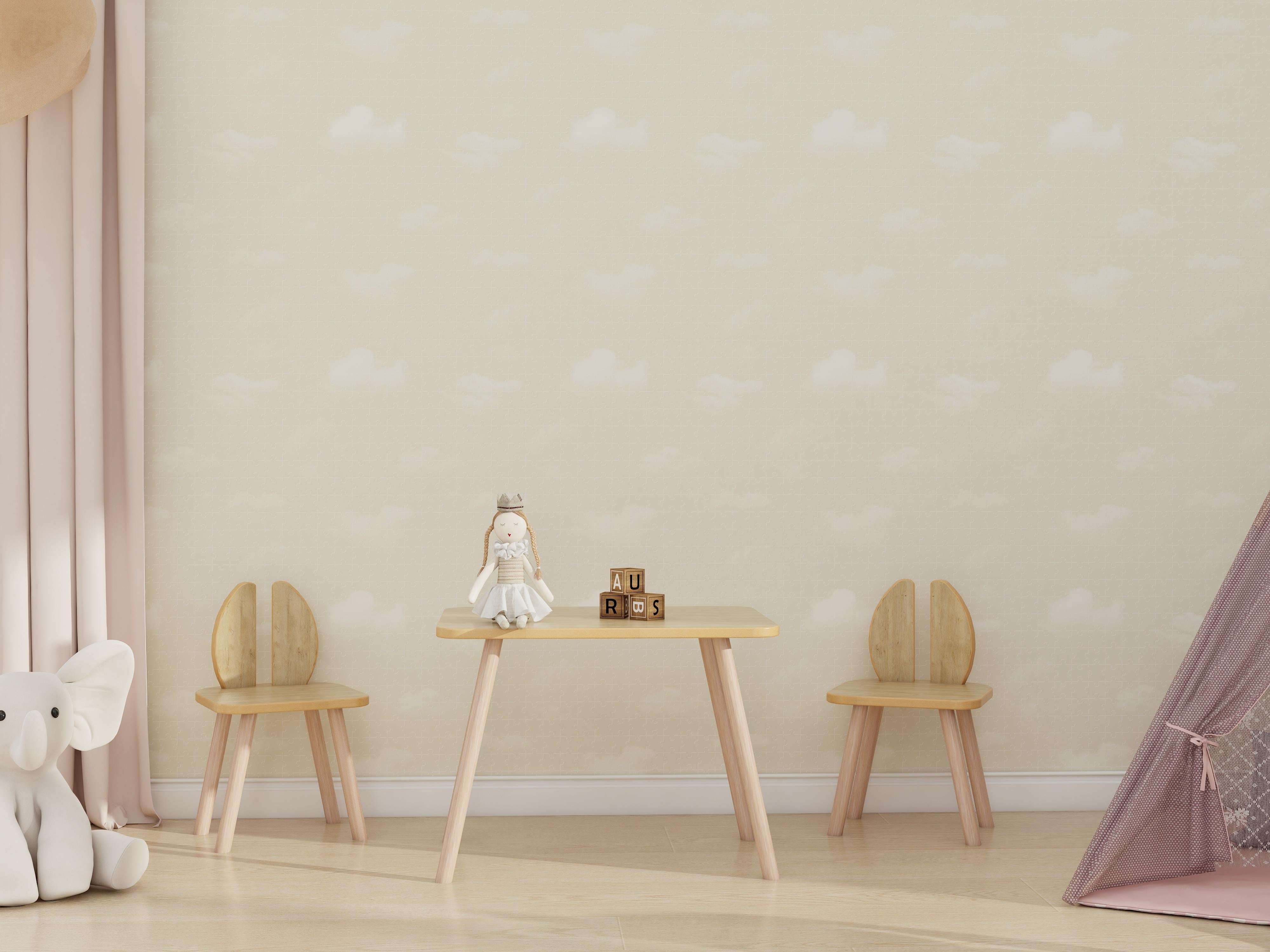 Rabito Çocuk Oyun ve Aktivite Masa Sandalye Takımı-Lefkas Meşe