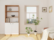 Sardes Kitaplık Marbella Kiraz / Beyaz