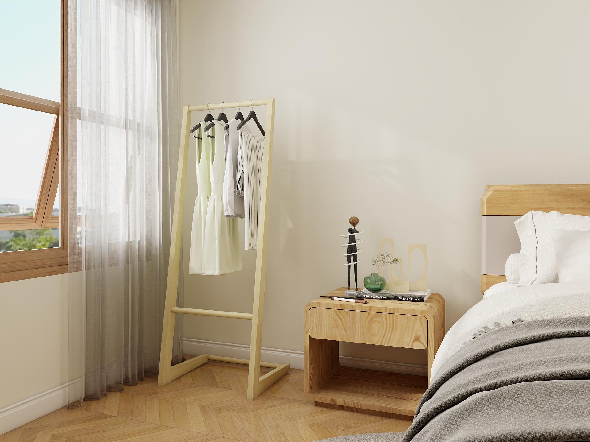 Senta Ahşap Askılık/Portmanto